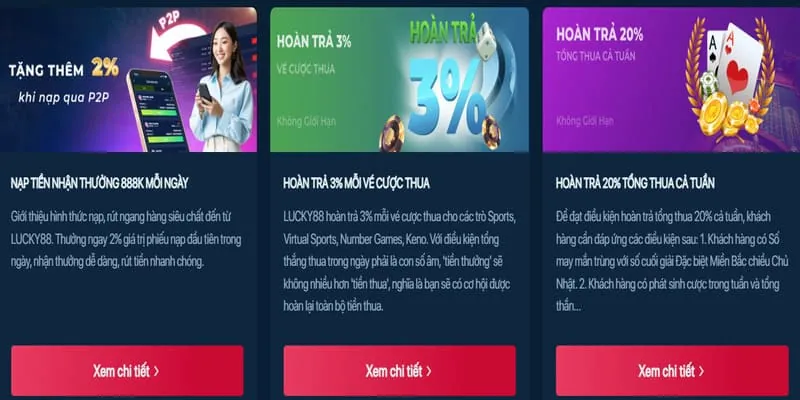 Thưởng chào mừng 100% lần nạp đầu